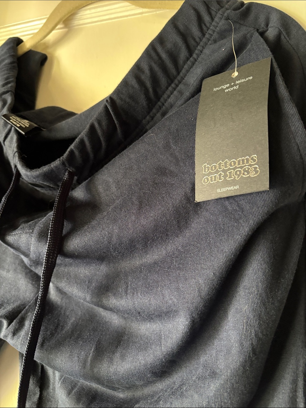 Bottoms Out Navy Lounge Pants with Pockets